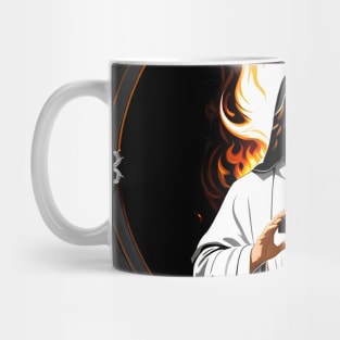 Jesus Christ is the living flame of my life Mug